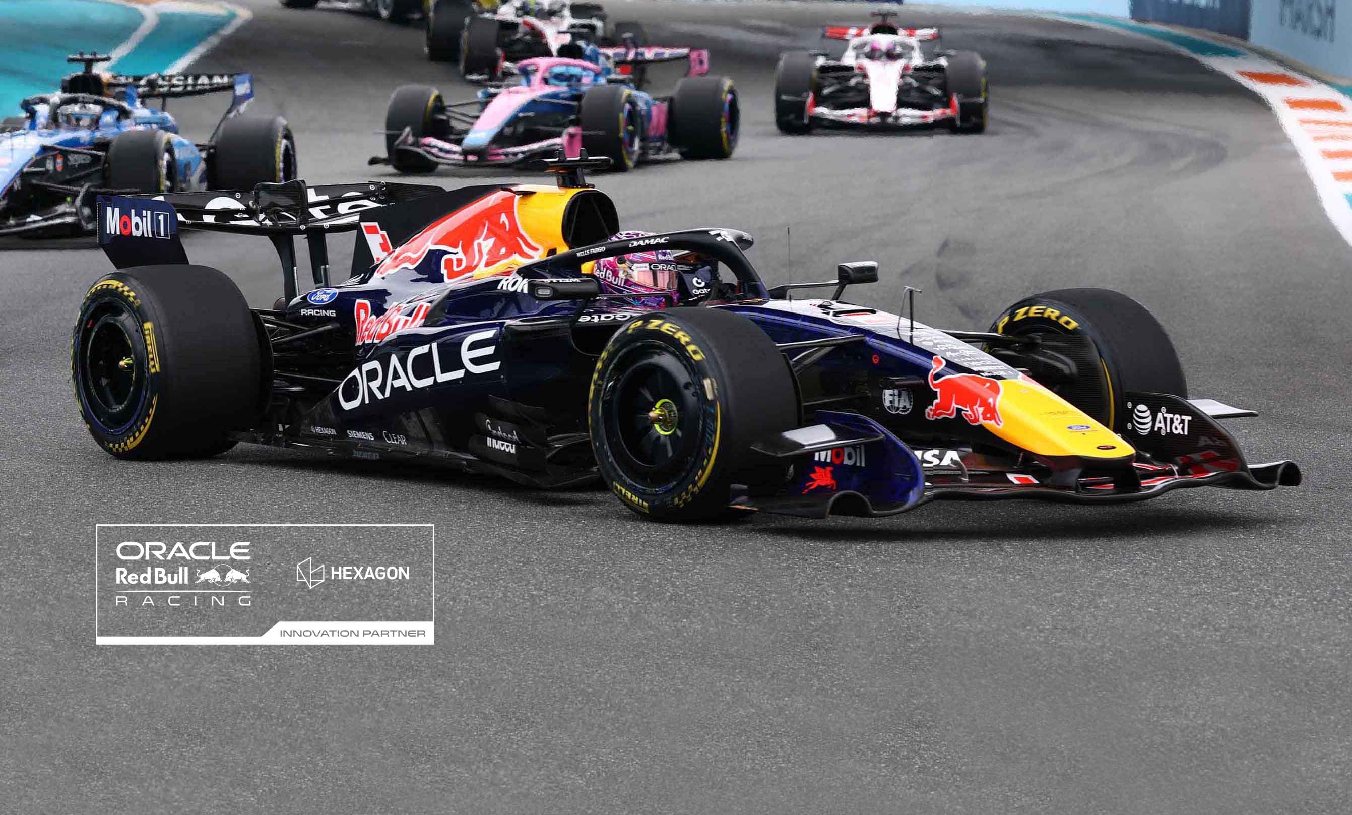 Driving precision with Oracle Red Bull Racing